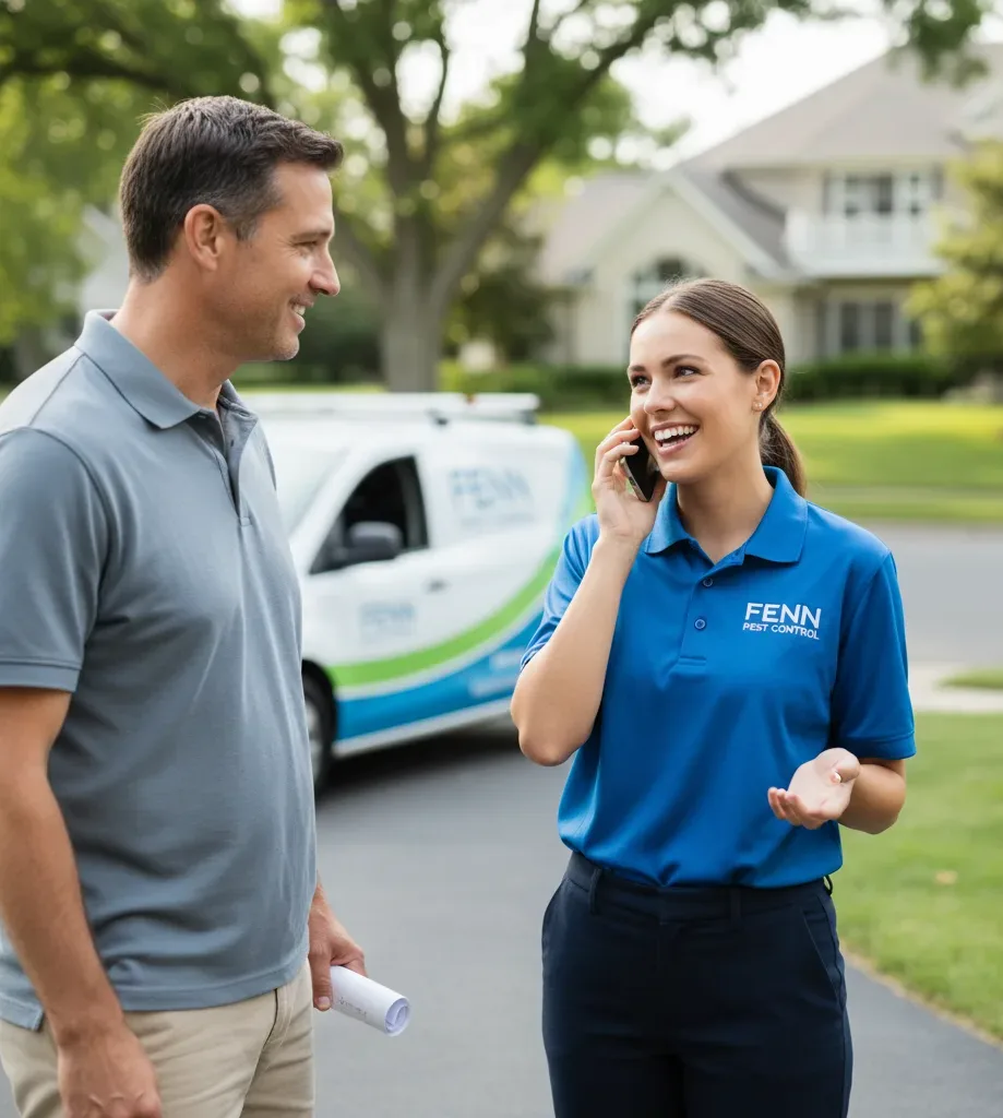 Fenn Pest Control customer support in Douglas